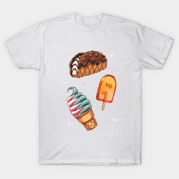 Pixel Treats T-Shirt by savodraws